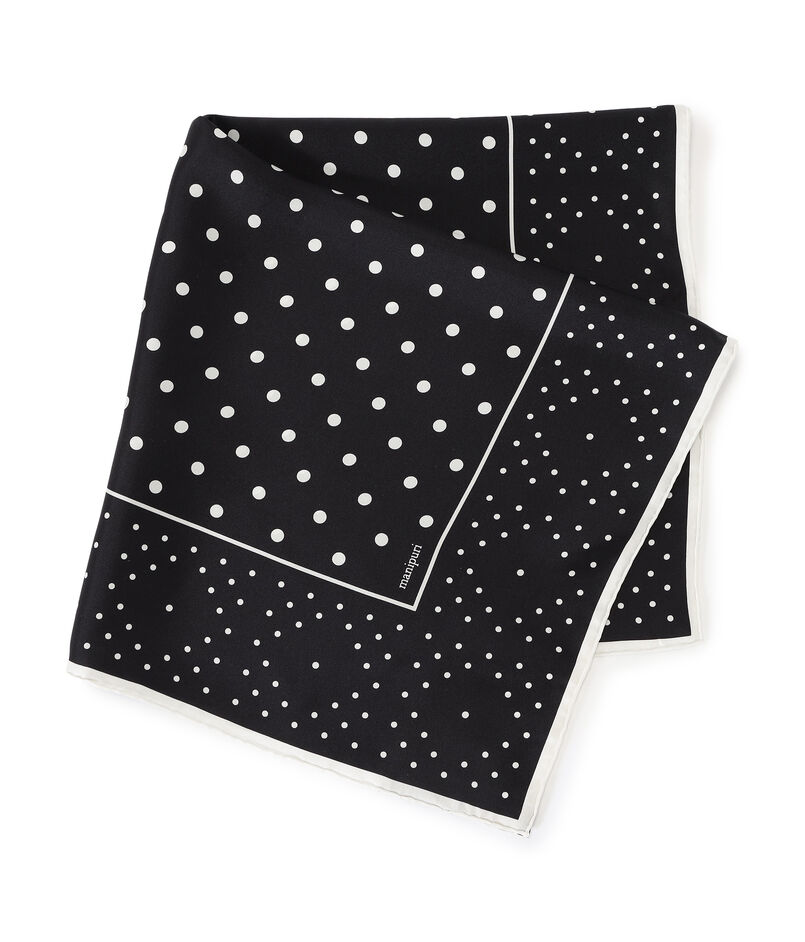 manipuri geometric dot scarf