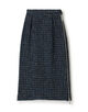 sulvam TWEED SKIRT sulvam TWEED SKIRT