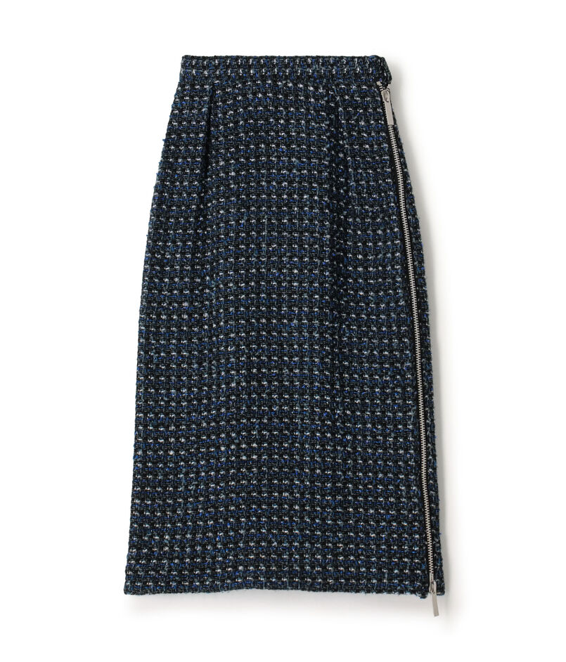 sulvam TWEED SKIRT sulvam TWEED SKIRT
