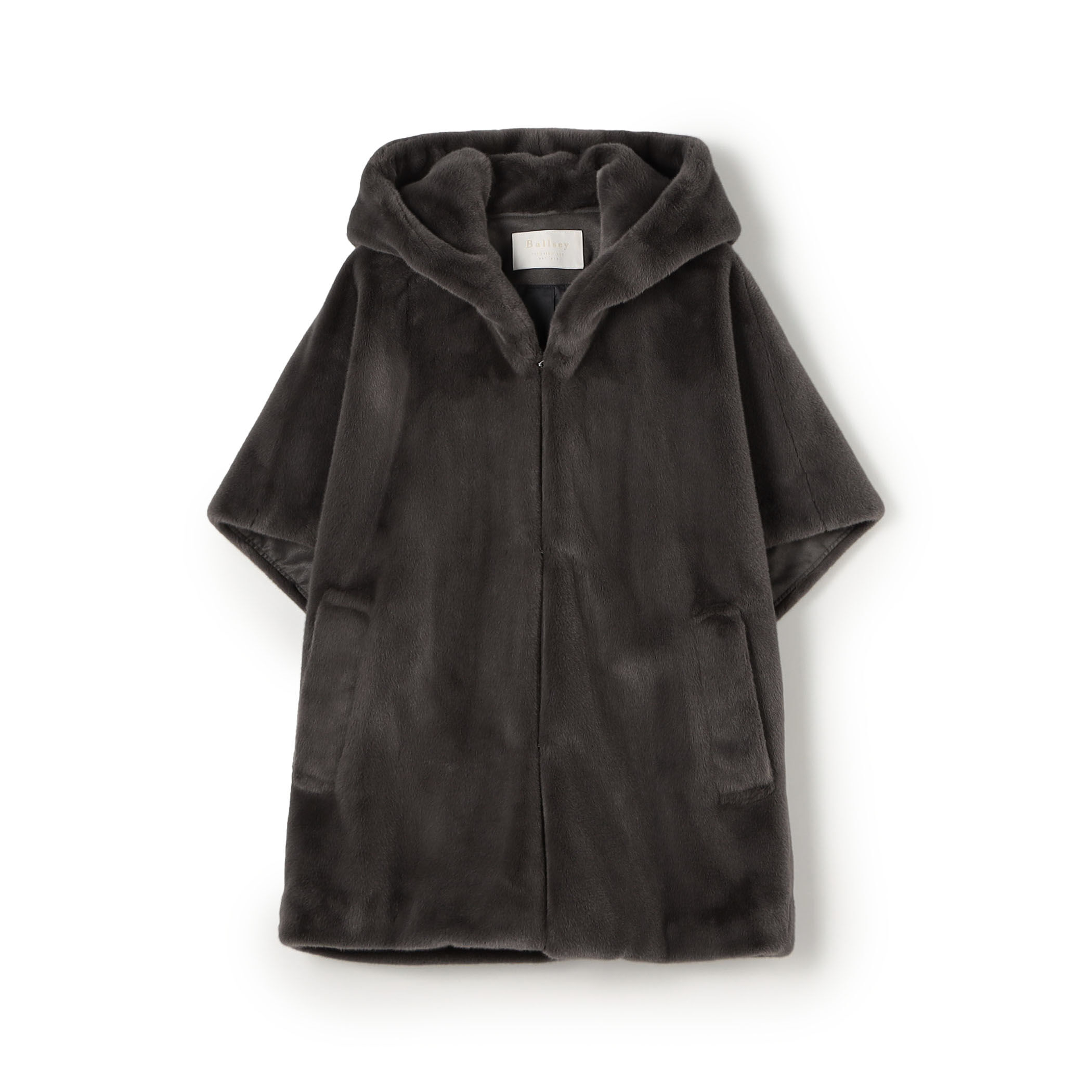 スムースファー フーディーポンチョ｜トゥモローランド 公式通販