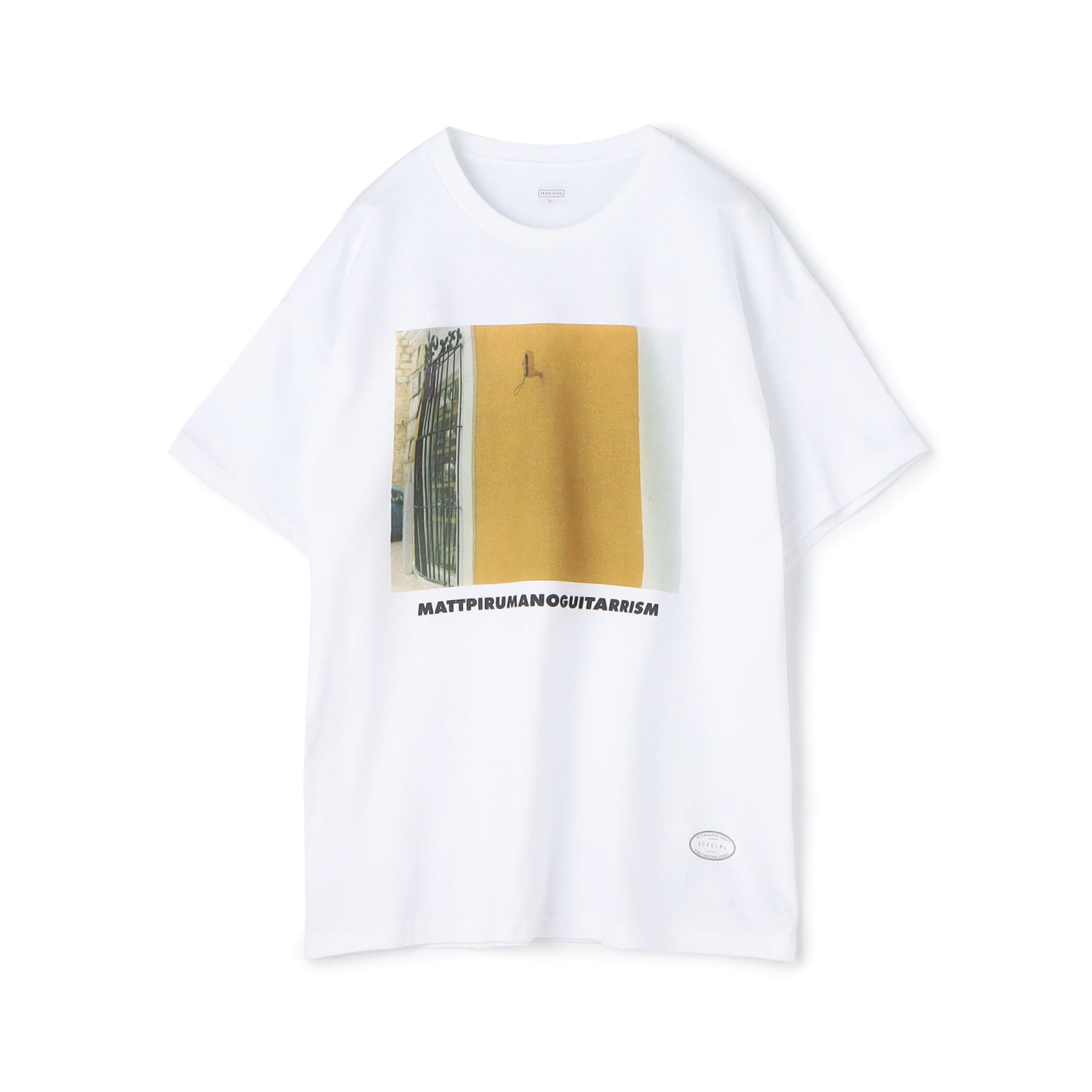 口コミ サイト 商品 TANG Tシャツ PHOTO MATTPIRUMANOGUITARRISM TANG トップス
