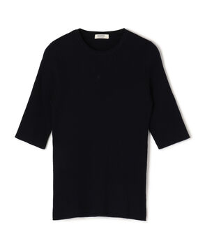 コットンリブ クルーネックプルオーバー