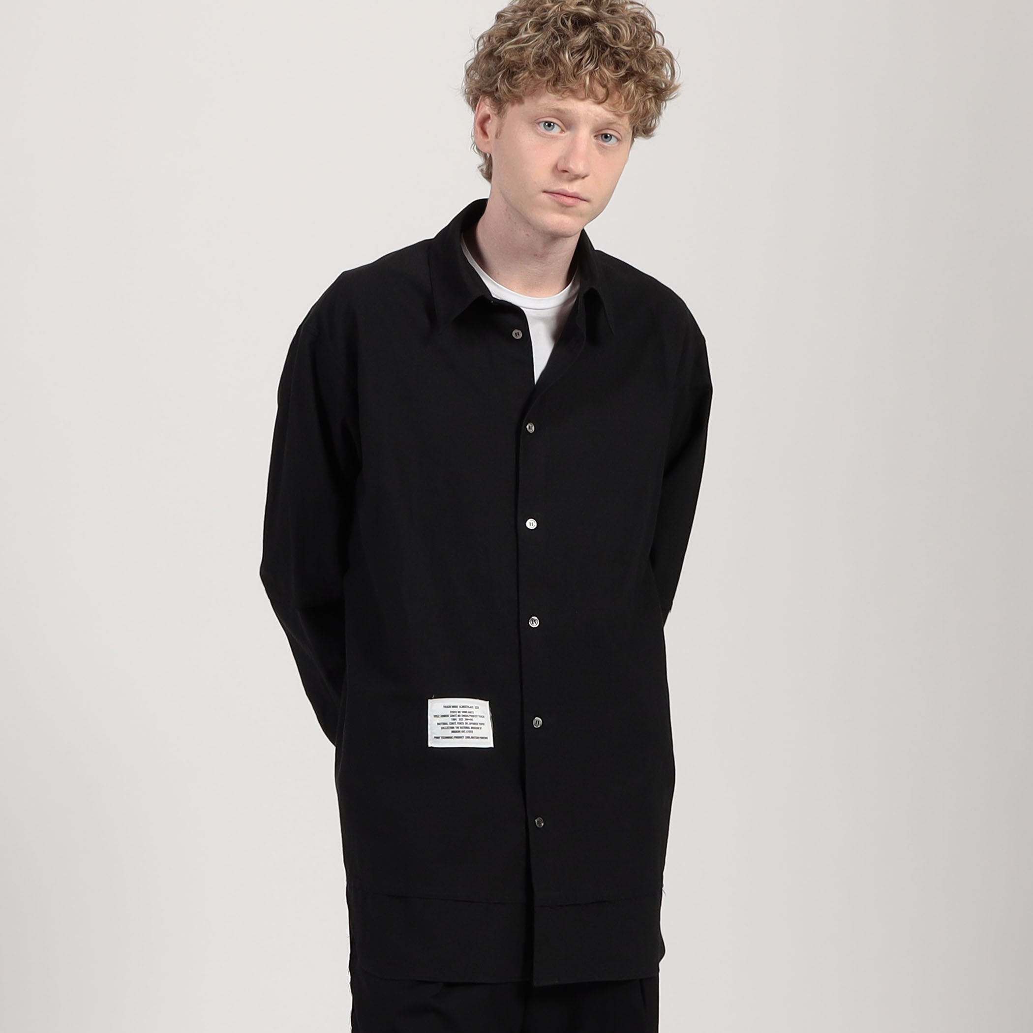 product almostblack 19ss シャツ ALMOSTBLACK オールモストブラック シャツ、ブラウス 長袖 19SS