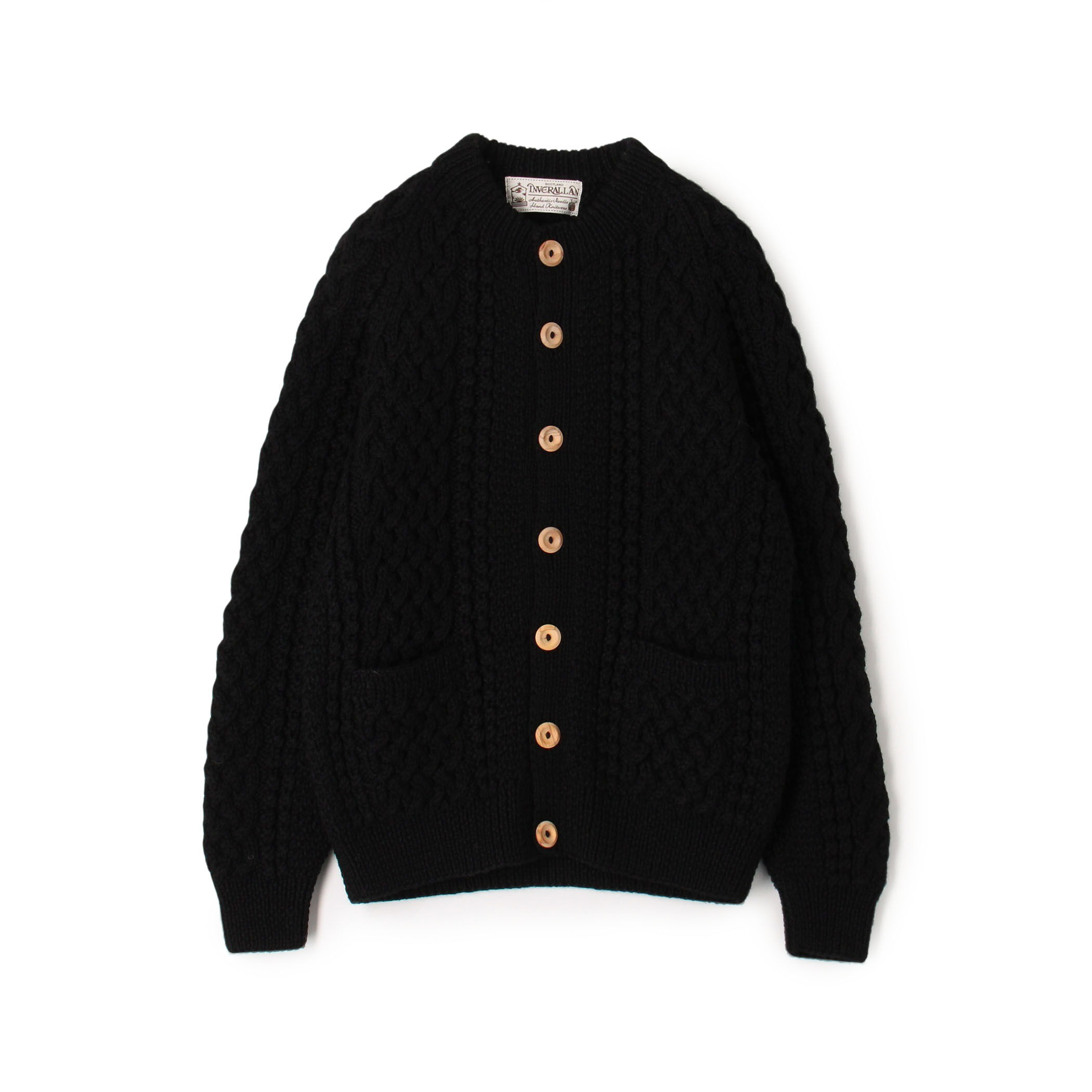 年末のプロモーション特価！ INVERALLAN アランニット クルーネック カーディガン トップス