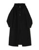 HYKE MELTON HOODED COAT