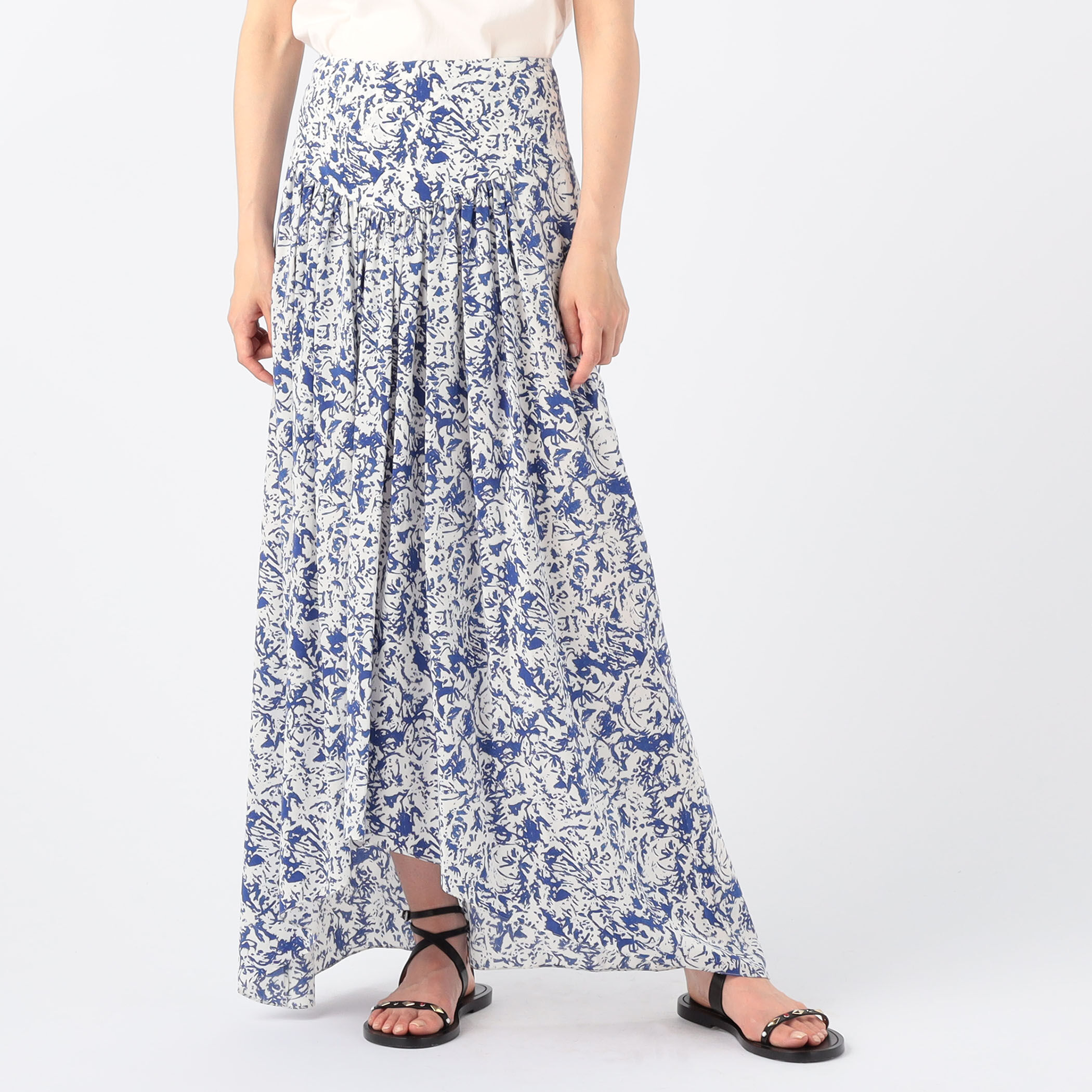 スカートISABEL MARANT YEBA スカート 定価7万4800円 - ロングスカート