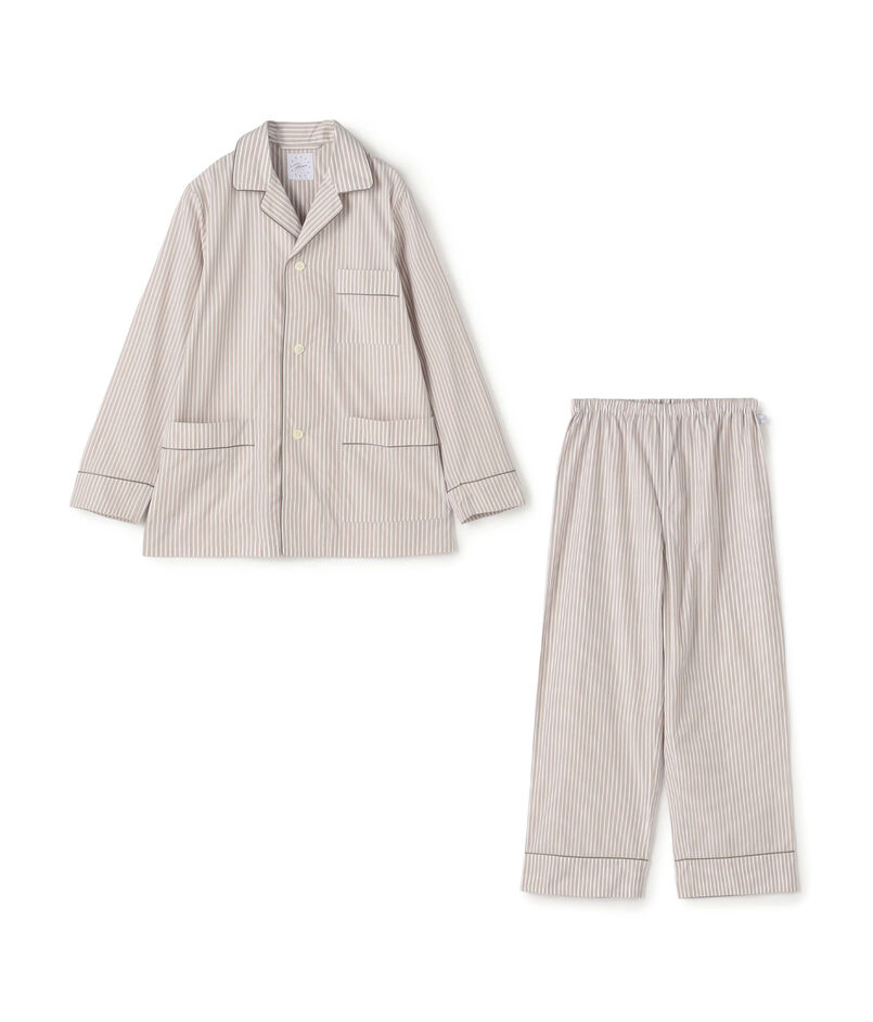 GALERIE VIE&times;TOMORROWLAND HOME コットンブロードストライプ パジャマ（ウィメンズ）