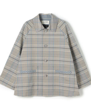 【WEB先行予約】トゥーサイドチェック ステンカラーショートコート