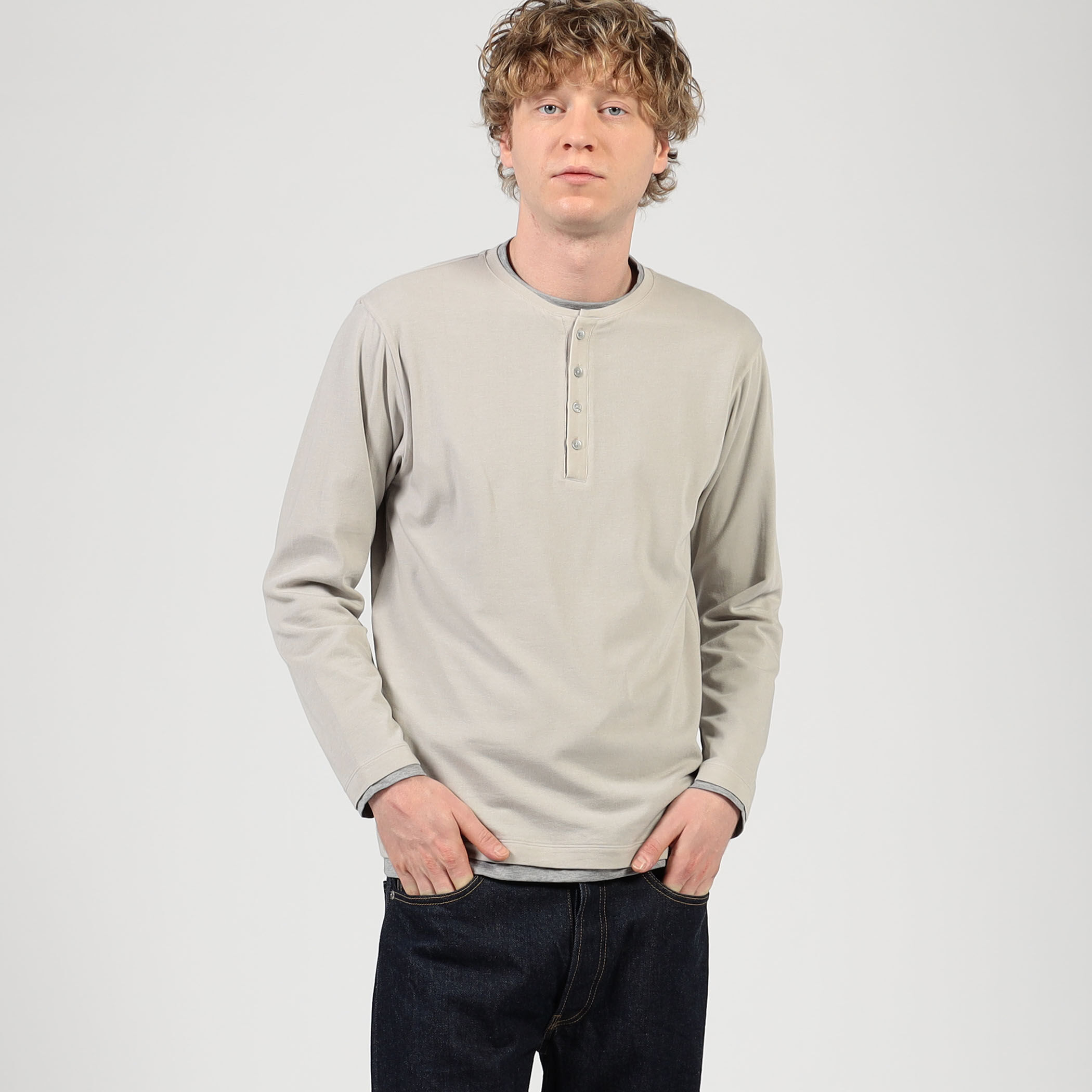 ストレッチ天竺 レイヤードカットソー｜トゥモローランド 公式通販