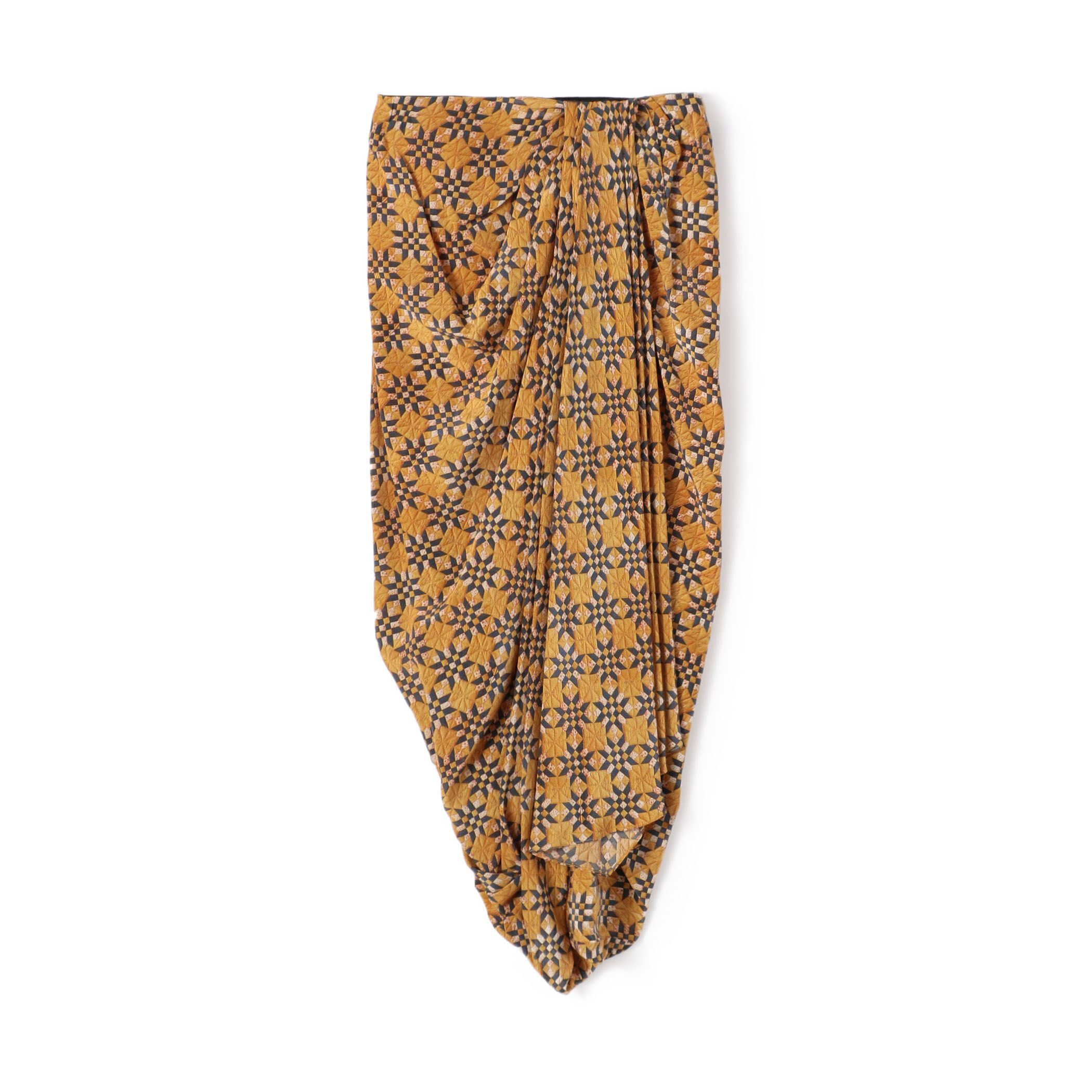 ISABEL MARANT CANDICE シルク プリントアシンメトリック