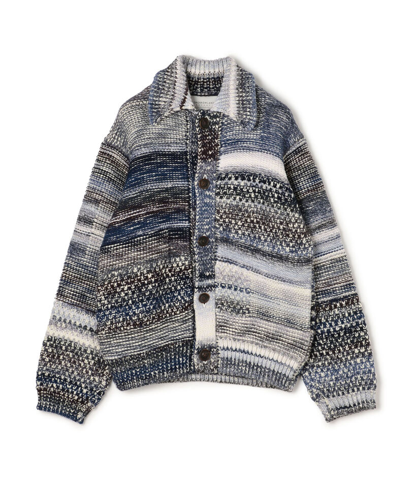 TOMORROWLAND tricot ウール アクリル ニットブルゾン
