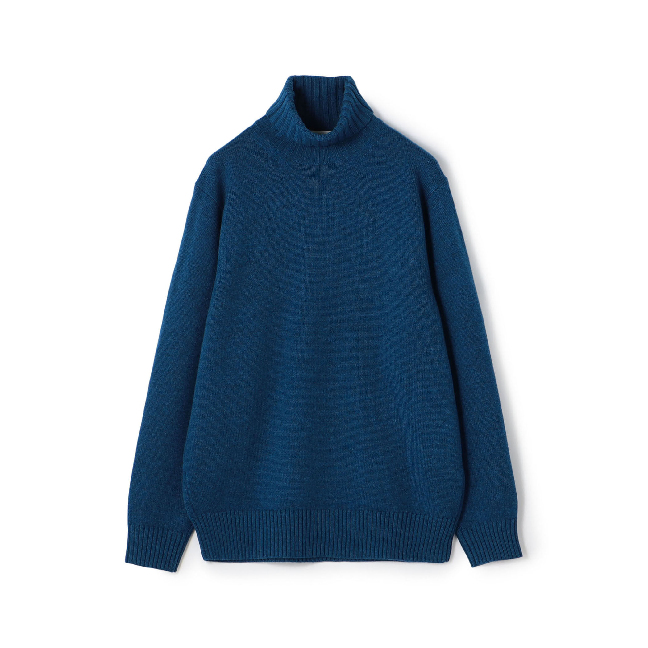 □TOMORROWLAND tricot スーパーファインラムウール タートルネック