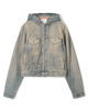 Acne Studios デニムジャケット フーディー
