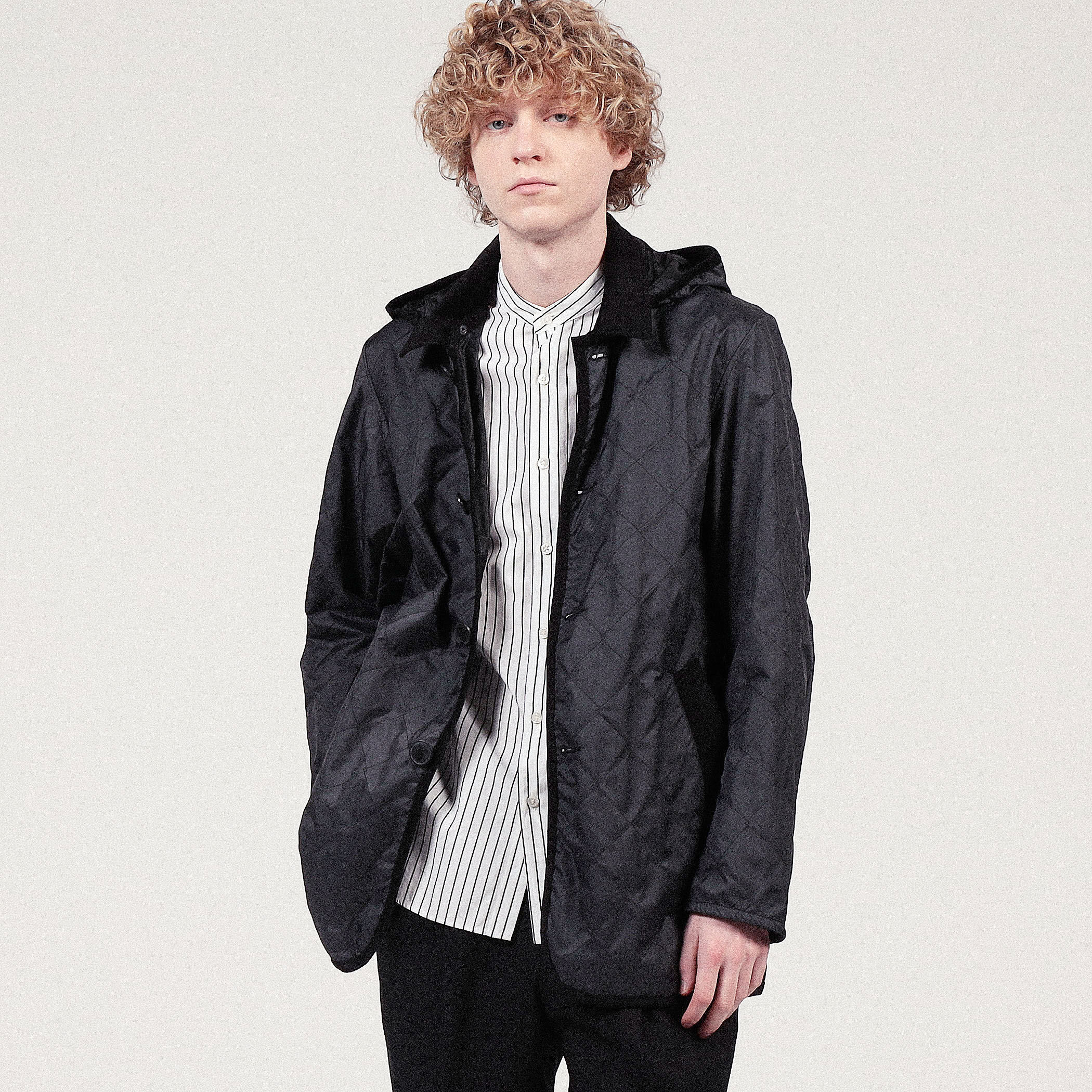 LAVENHAM UNWADDED DENSTON キルティングコート