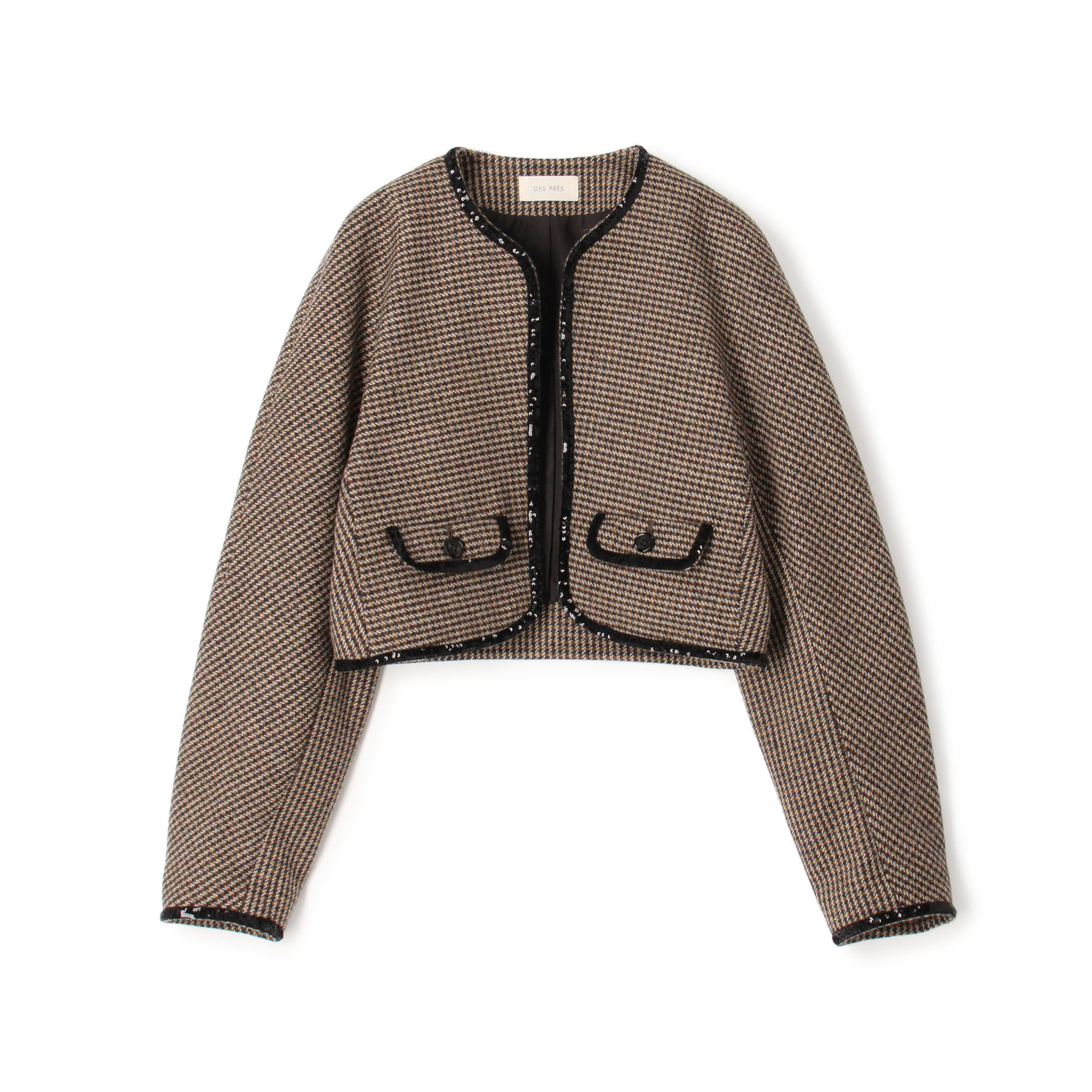 ブリティッシュツイード ショートジャケット｜トゥモローランド 公式通販