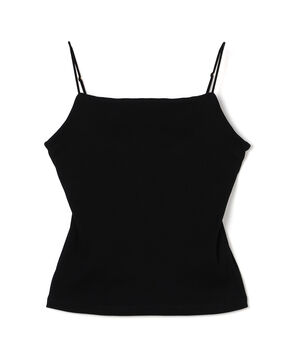 コットンリブ カップ付きキャミソール