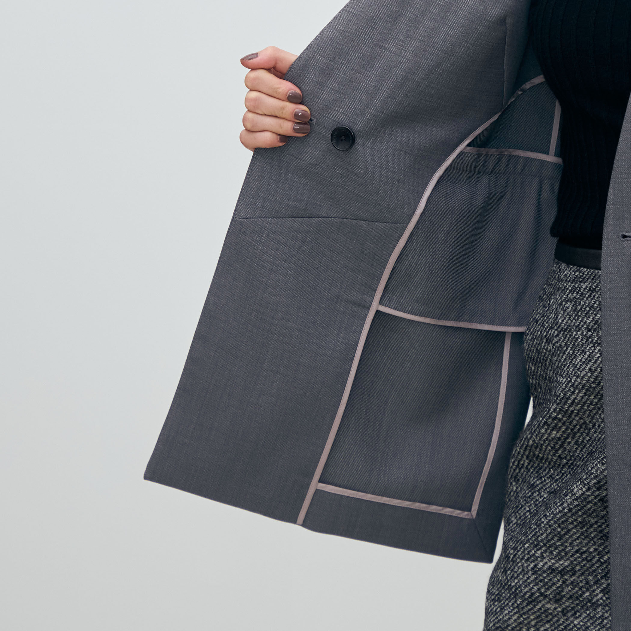 インレーカルゼ フロントオープンジレ DES PRES トゥモローランド タックパターン フロントオープンジレ｜トゥモローランド 公式通販