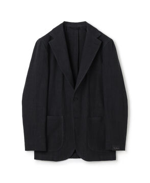 ERRICO FORMICOLA リネンコットン シングルブレステッド2Bジャケット
