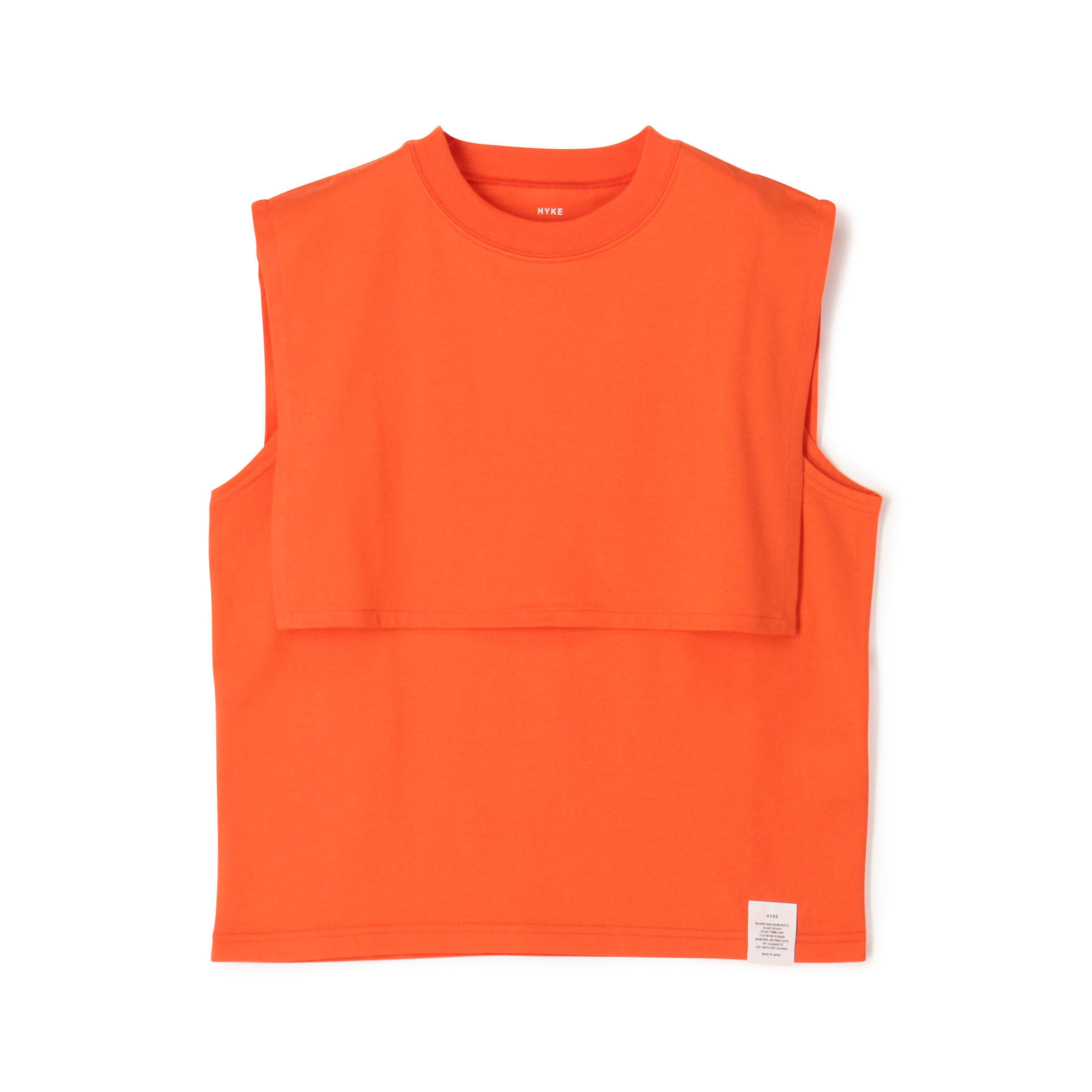 HYKE SLEEVELESS TEE｜トゥモローランド 公式通販