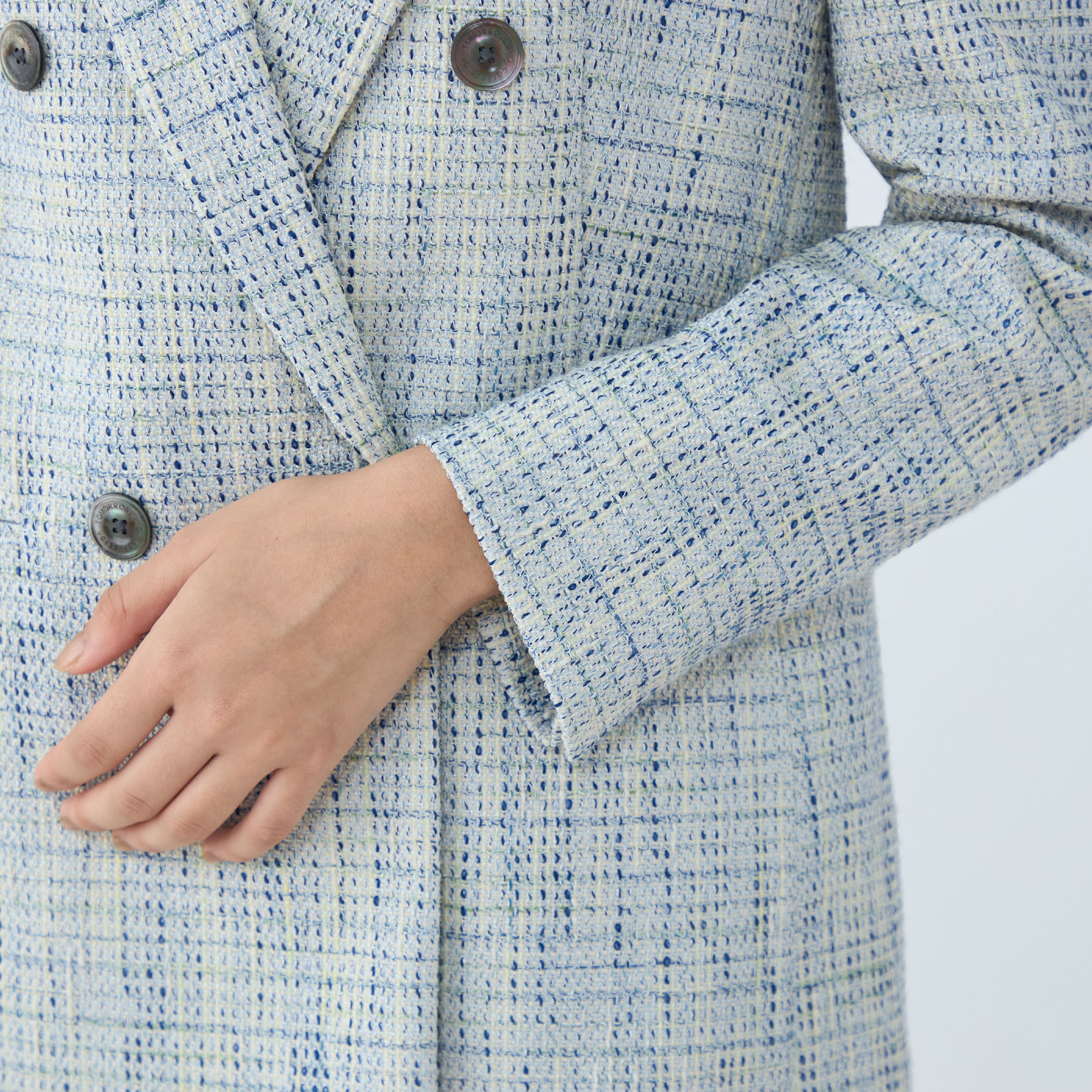 ファンシーテープ ダブルブレストジャケット｜トゥモローランド 公式通販