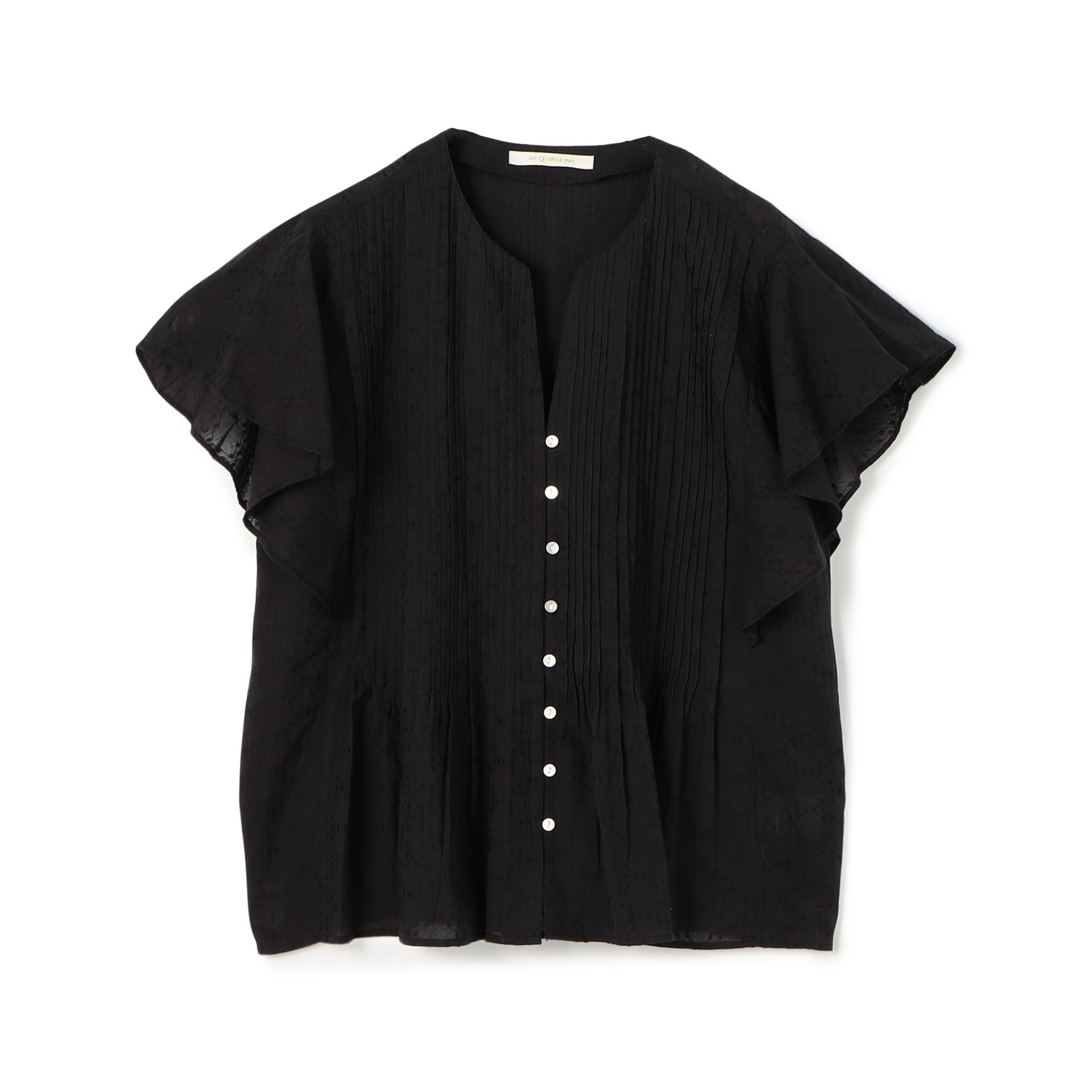 【正規品】 Quittez ne pas ブラウス｜トゥモローランド JACQUARD COTTON XSサイズ以下