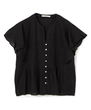 ne Quittez pas COTTON JACQUARD ブラウス