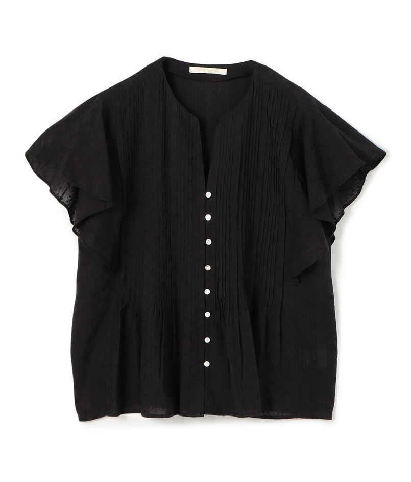 ne Quittez pas COTTON JACQUARD ブラウス