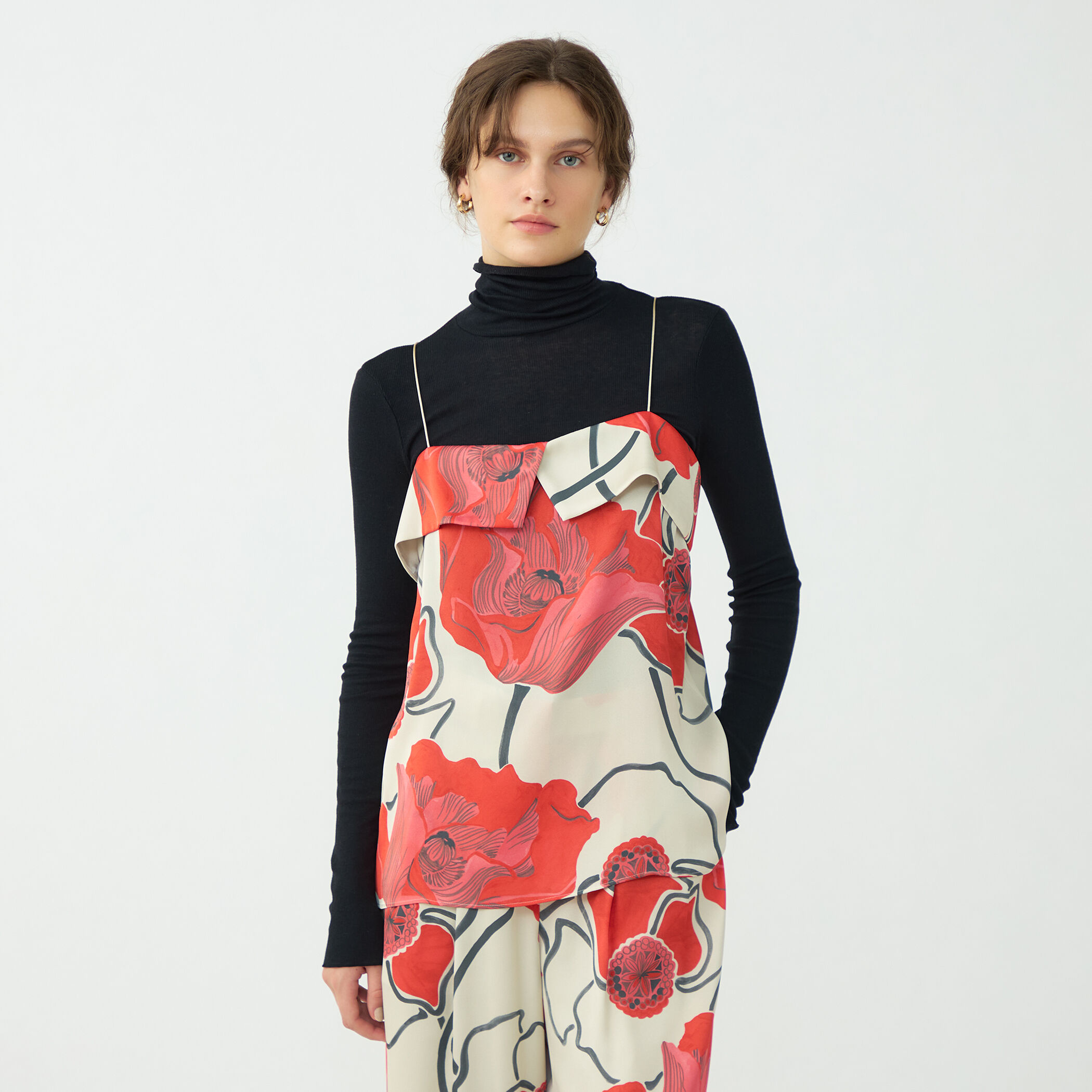 ポピープリント キャミソールブラウス｜トゥモローランド 公式通販