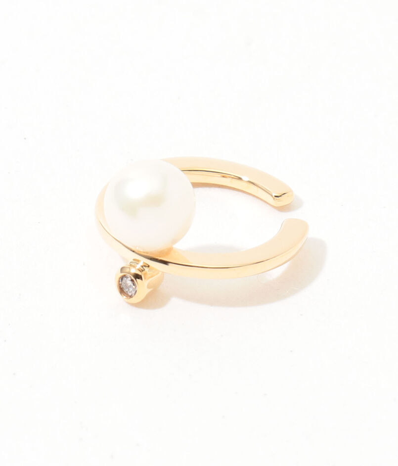 Hirotaka Bumble Bee Pearl Diamond イヤーカフ