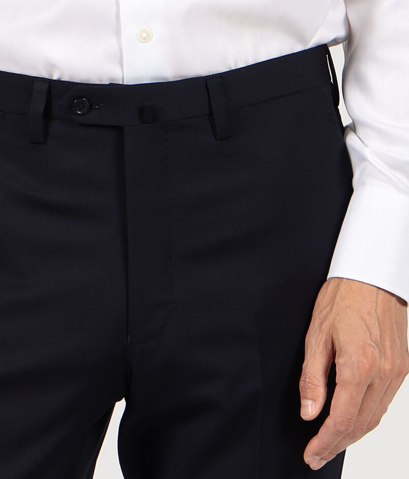 HORIZON TWILL ノープリーツスリムスラックス E.Zegna HORIZON TWILL ノープリーツスリムスラックス E.Zegna