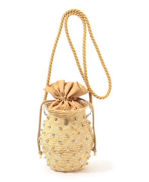 Le Nine AMPHORA CRYSTAL バスケットバッグ