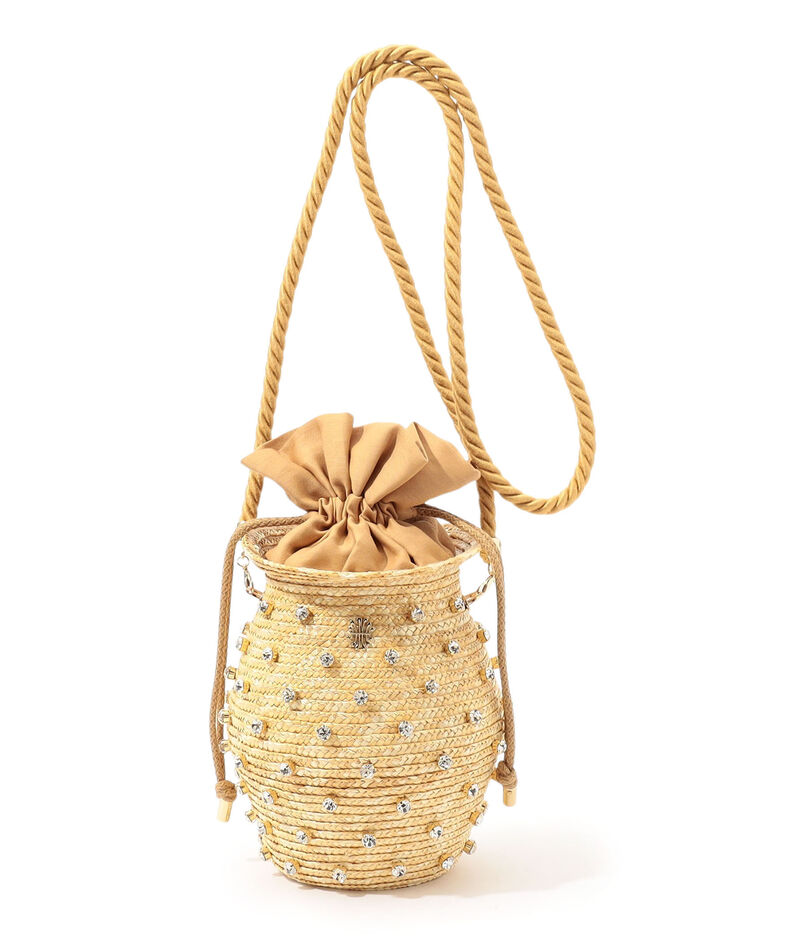 Le Nine AMPHORA CRYSTAL バスケットバッグ