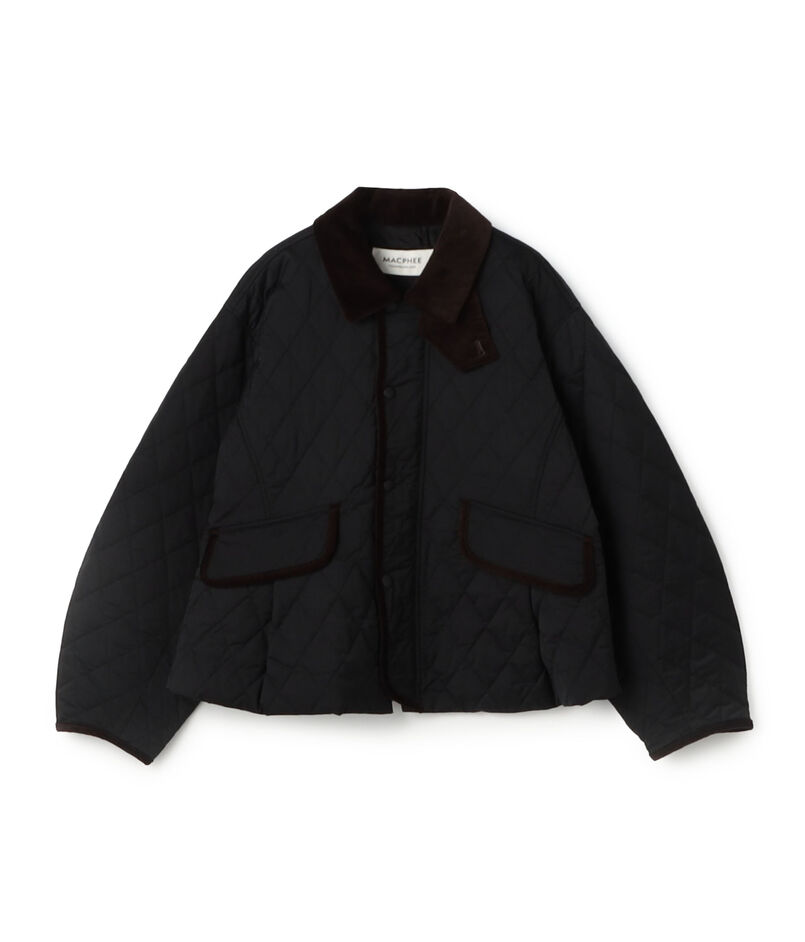 キルティング テントラインジャケット