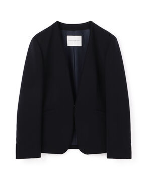 ドライダブルクロス ノーカラージャケット