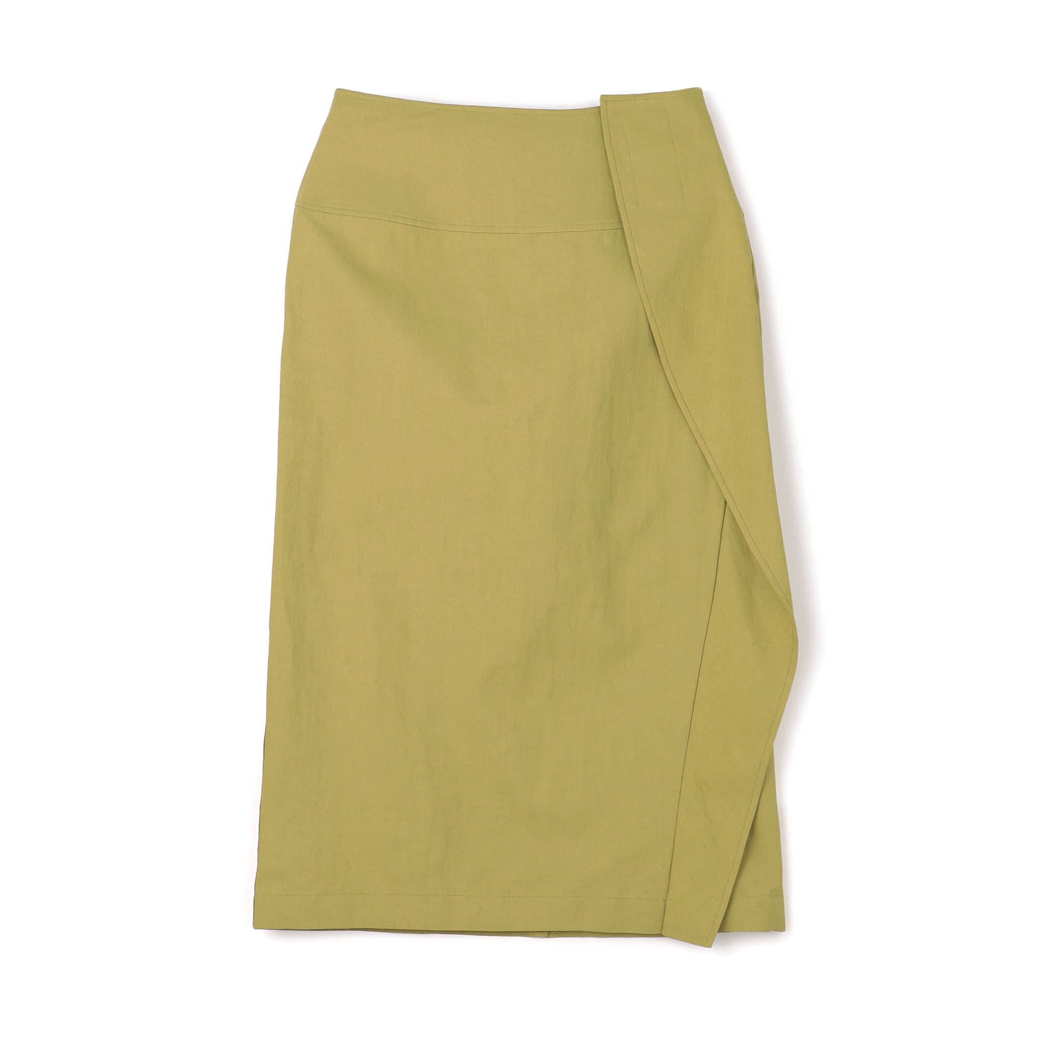 □□□ JIL SANDER リネン ミディタイトスカート｜トゥモローランド