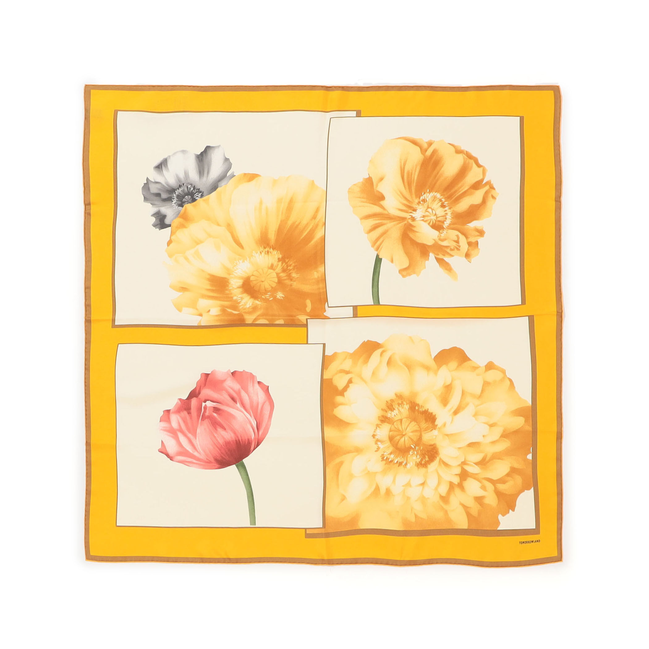 TOMORROWLAND FLAME FLOWER シルクスカーフ｜トゥモローランド 公式通販