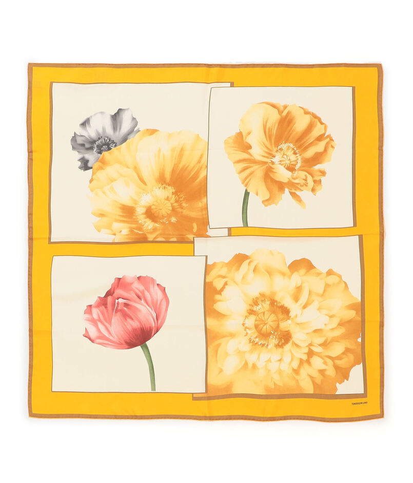 TOMORROWLAND FLAME FLOWER シルクスカーフ