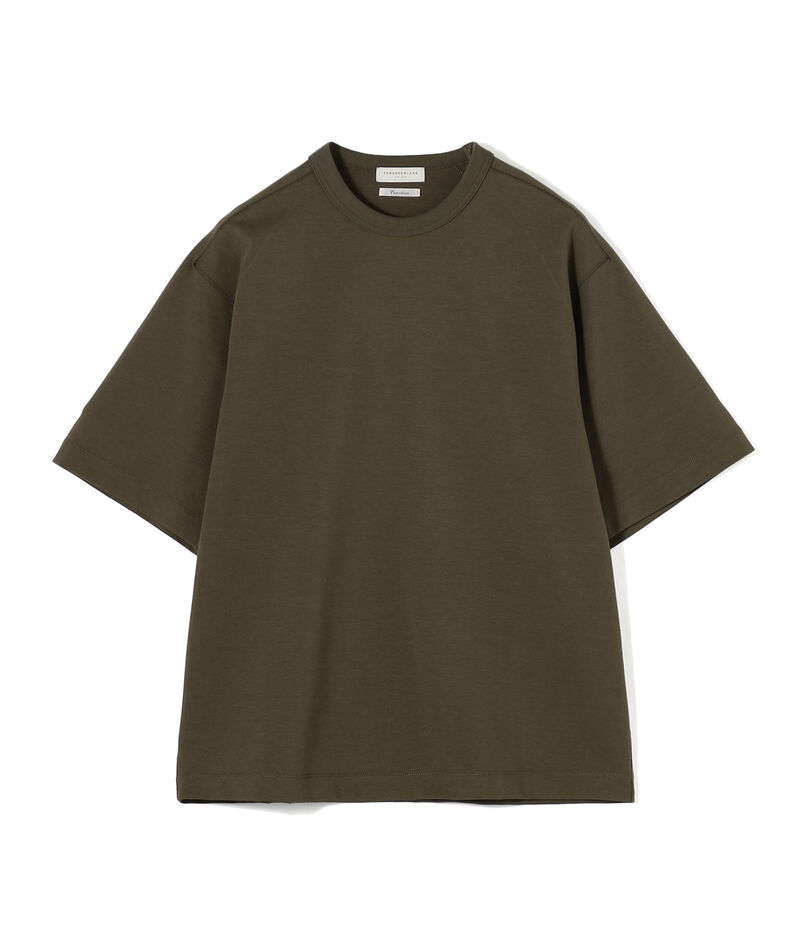 【接触冷感・吸水速乾】コットンポリエステルポンチ クルーネックTシャツ