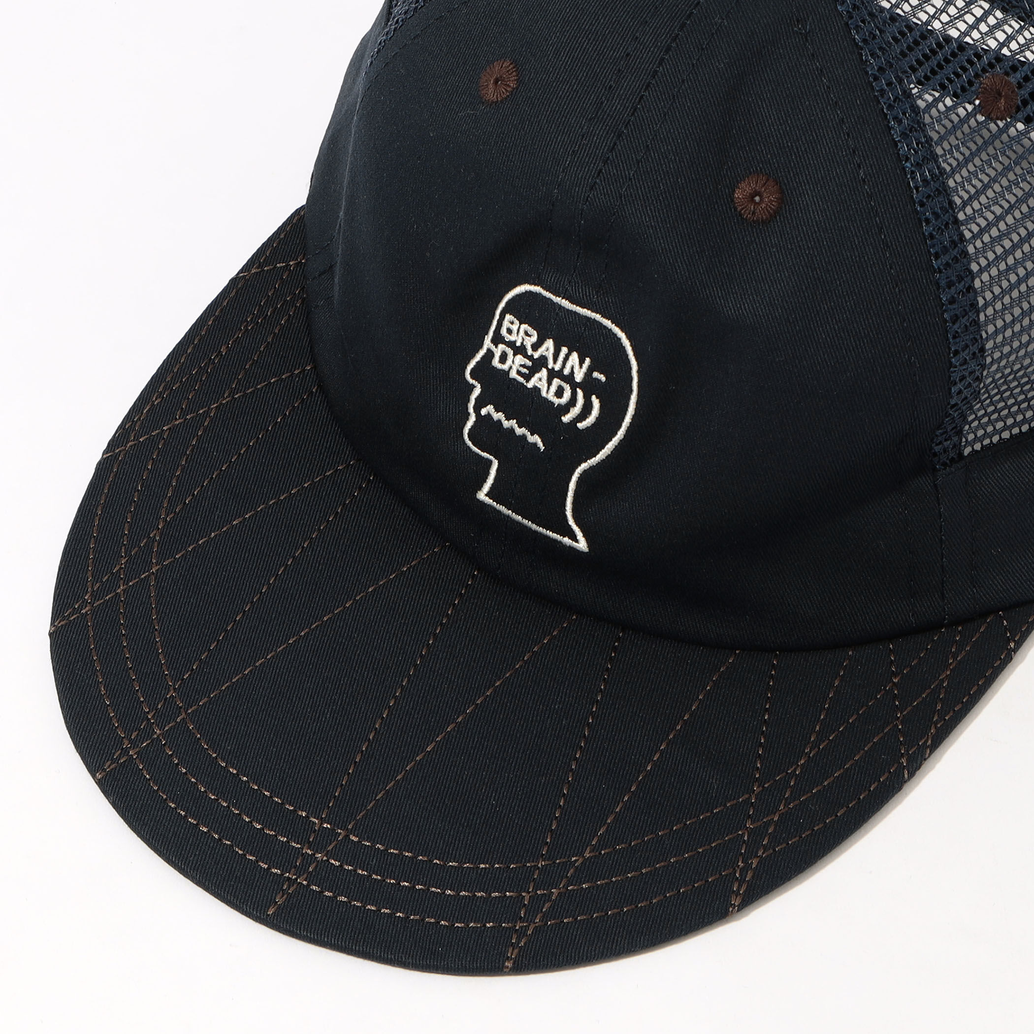 BRAIN DEAD LOGOHEAD LONGBRIM HAT｜トゥモローランド 公式サイト