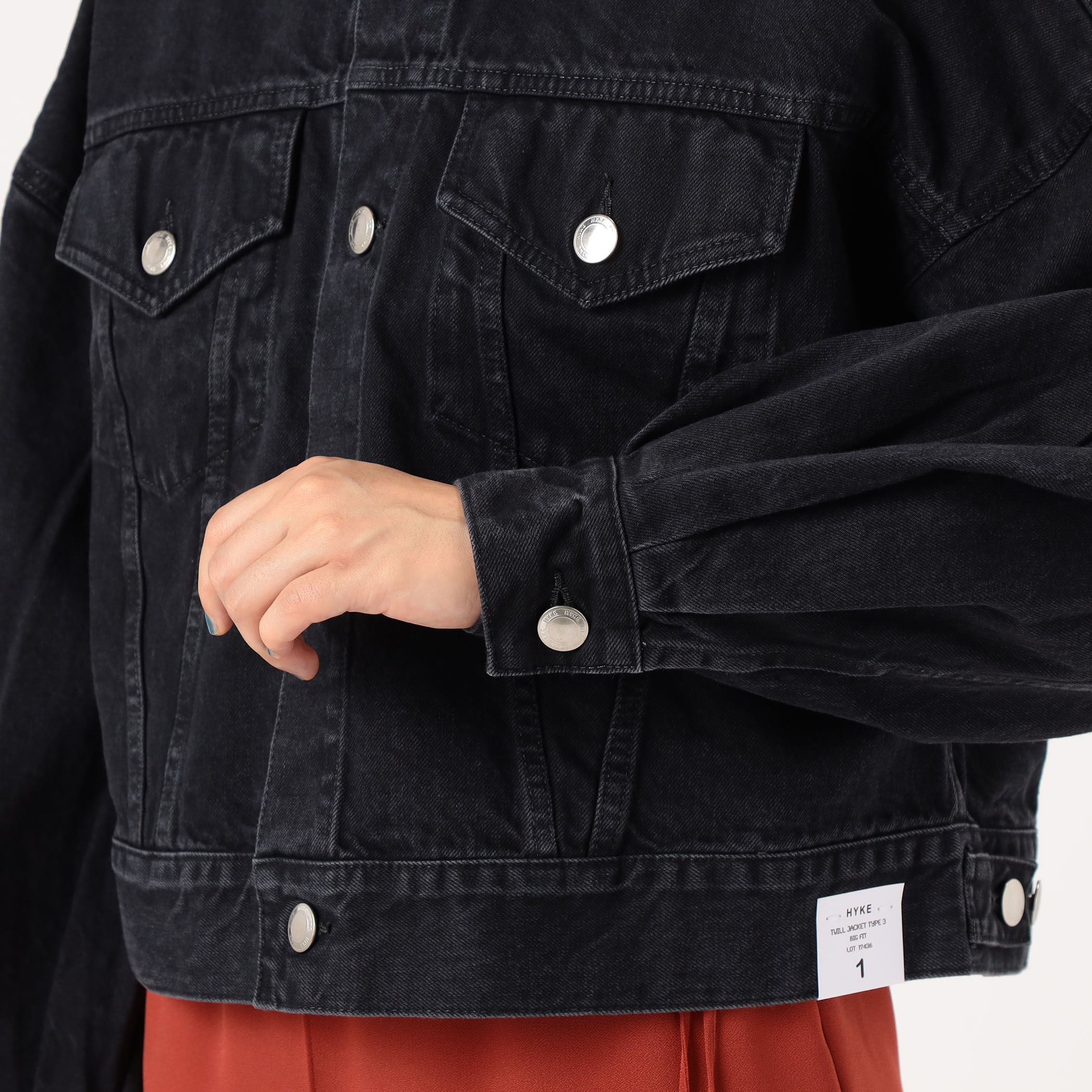 HYKE BALLON SLEEVE TWILL JACKET|トゥモローランド 公式通販 HYKE BALLON SLEEVE TWILL JACKET|トゥモローランド 公式通販