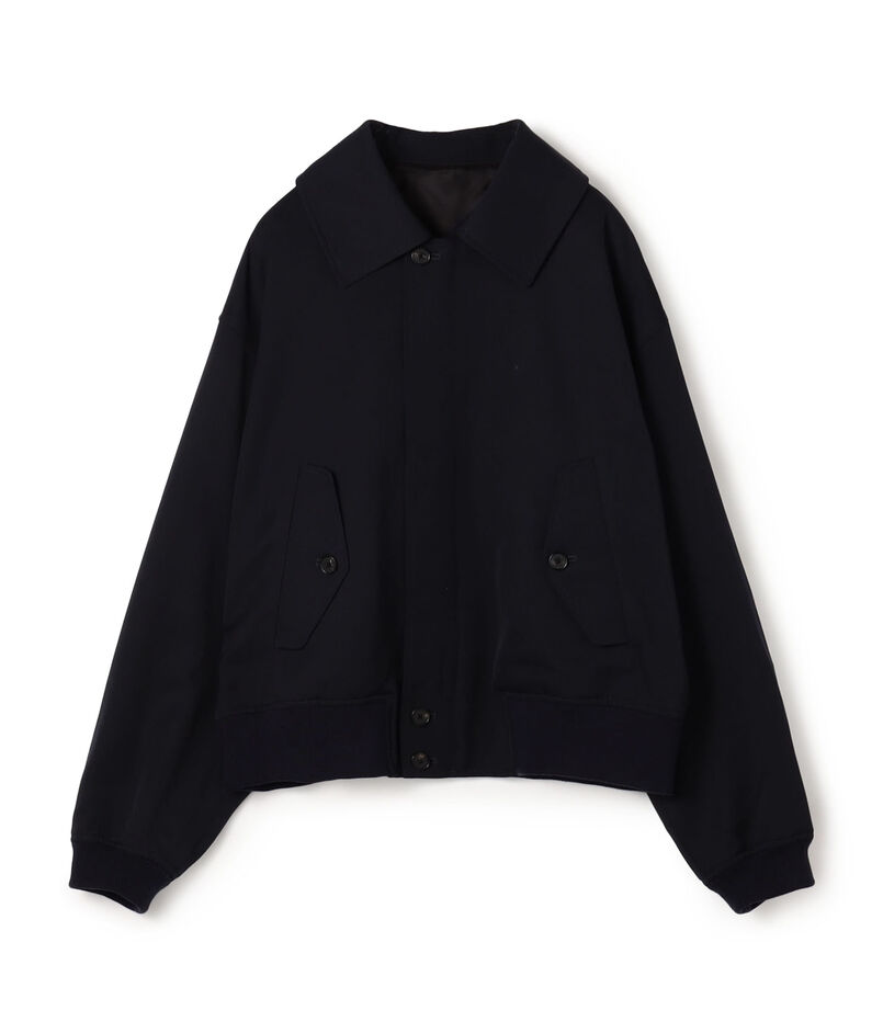 The CLASIK RIB HARRINGTON ウール ブルゾン