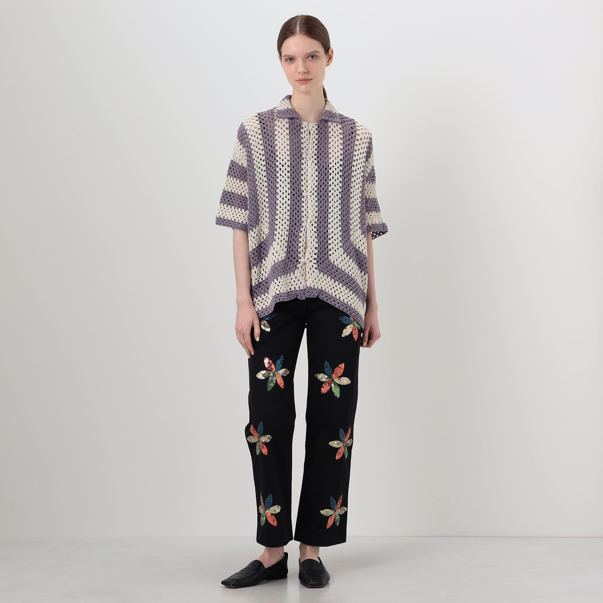 BODE FLAGSHIP CROCHET クロシェニットシャツ｜トゥモローランド 公式
