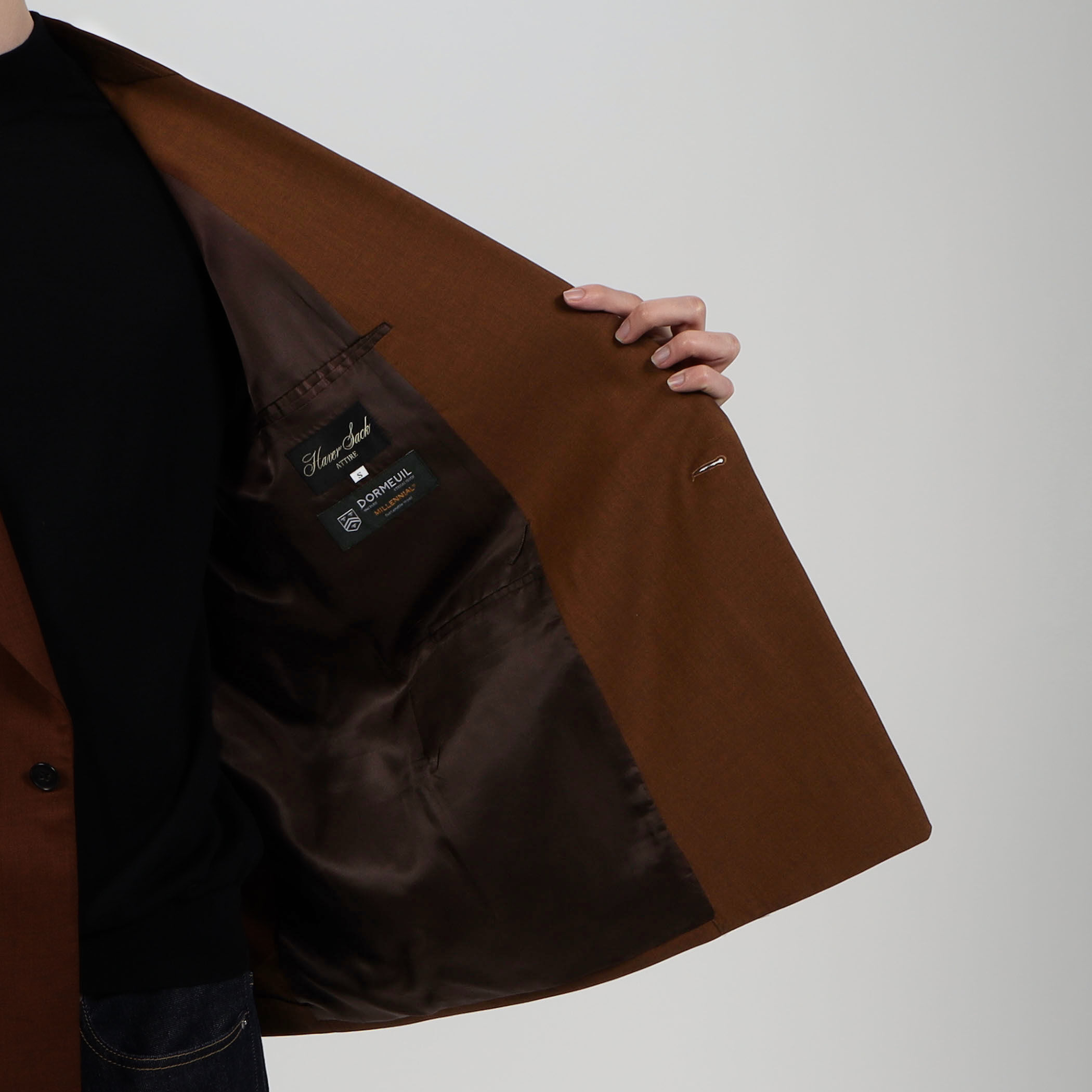 極希少 日本製 HAVERSACK ハンティングジャケット HAVERSACK ATTIRE ウール ダブルブレステッド 4Bジャケット