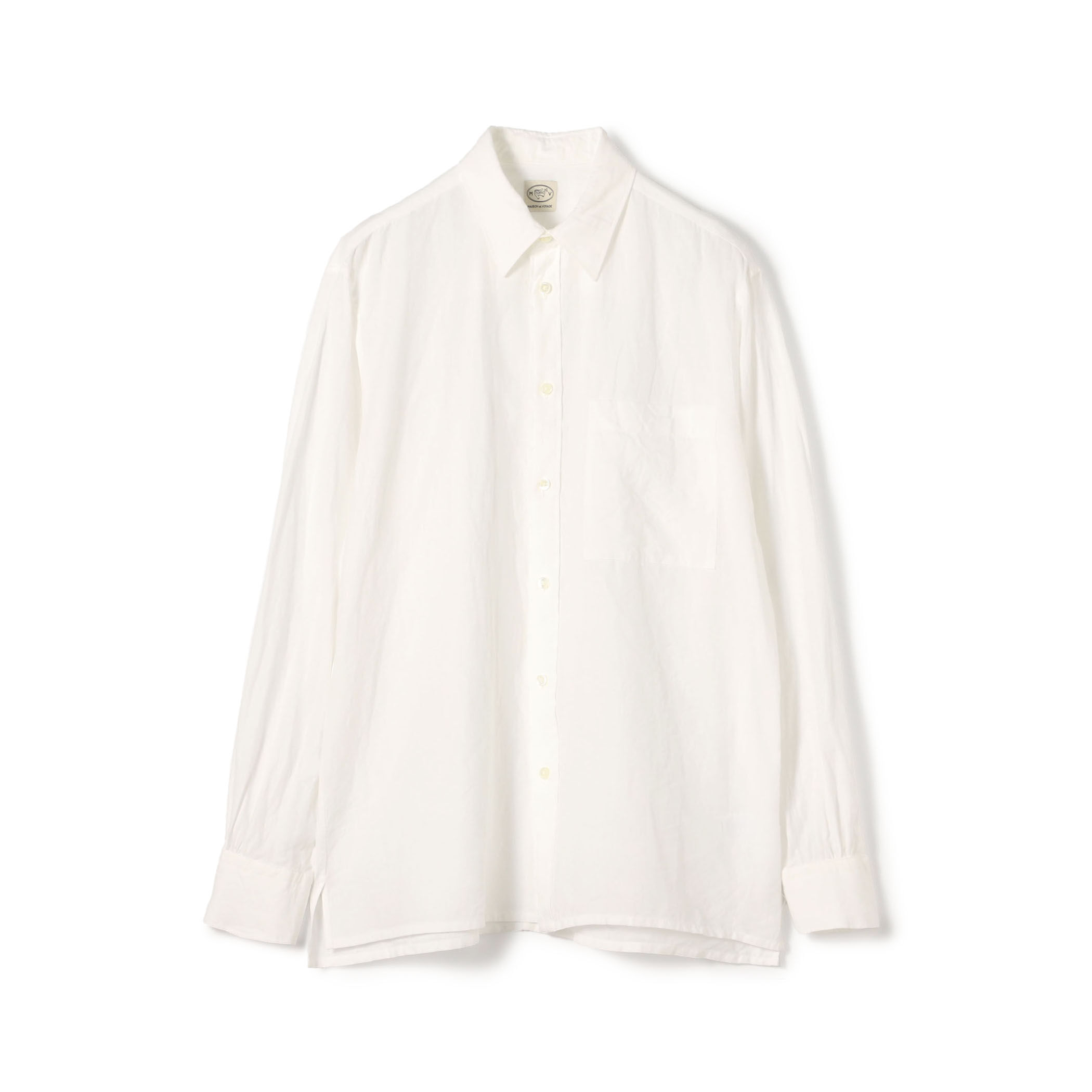 シリンギルド　リネンシャツ 90s SHIRIN GUILD Pin Check Linen Shirt - メルカリ