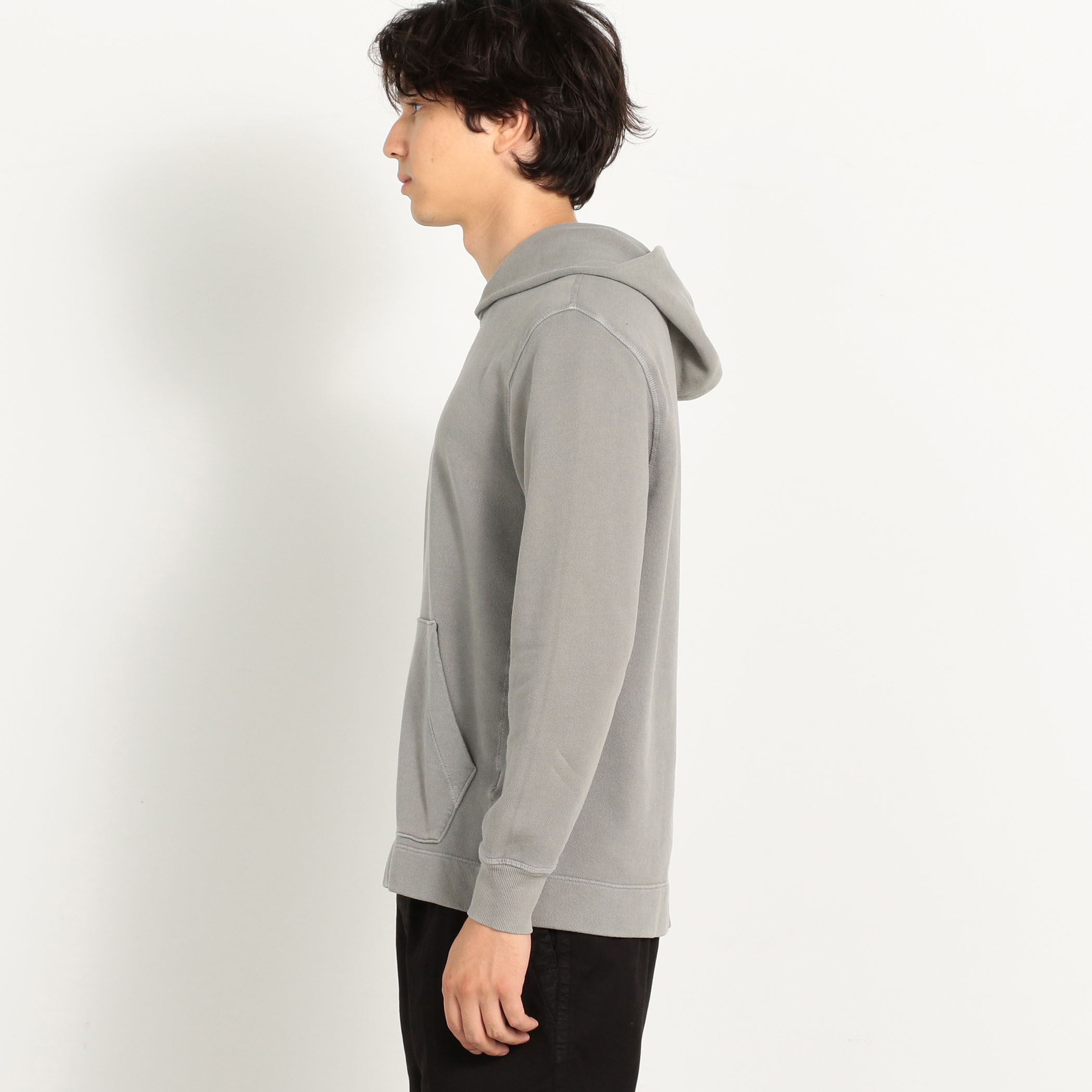 アンドゥムルメステール　シャツパーカー フーディ 比翼仕立て コットン 綿 Jacquard Blouson