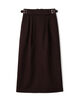 ウールギャバジン グルカスカート