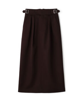 ウールギャバジン グルカスカート