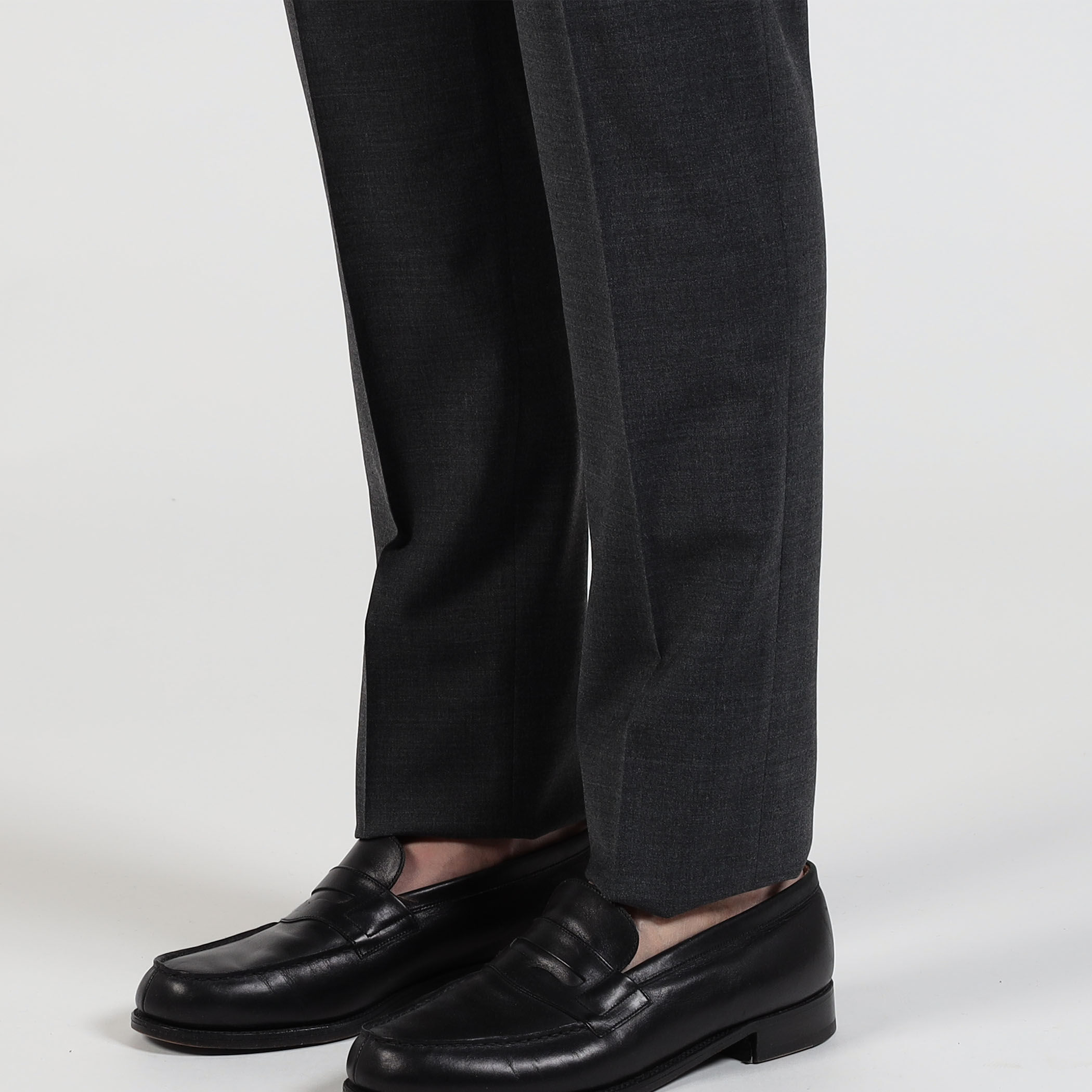 PT TORINO Gentleman Fit ポリエステルウール 1プリーツ スリム