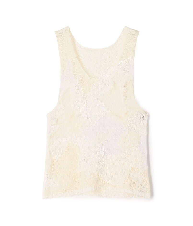 ハンドニット ノースリーブプルオーバー