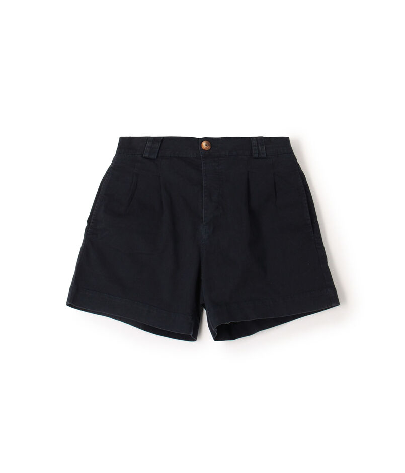 erEvan WALTER SHORTS コットン タックショーツ